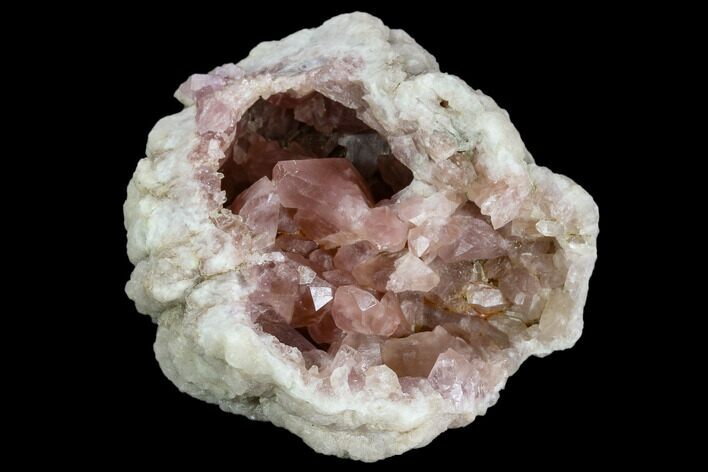 Pink Amethyst Geode Section - Argentina #120446